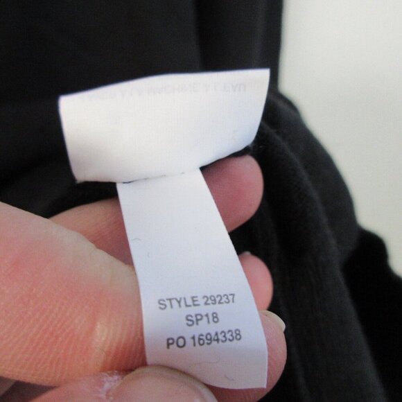 J Crew Sweater Men XL Tall Black Crewneck Long Sleeve Pullover Cotton Blend 316 - Picture 4 of 11